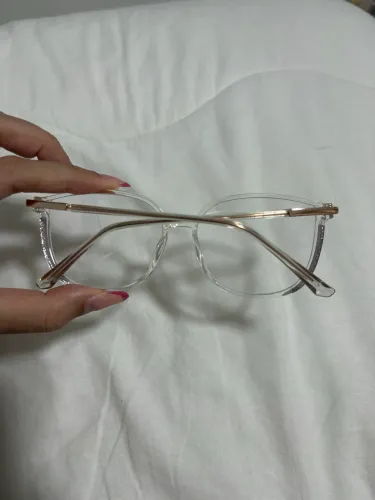 Armação de Óculos Nova Rosa / Branco / Transparente