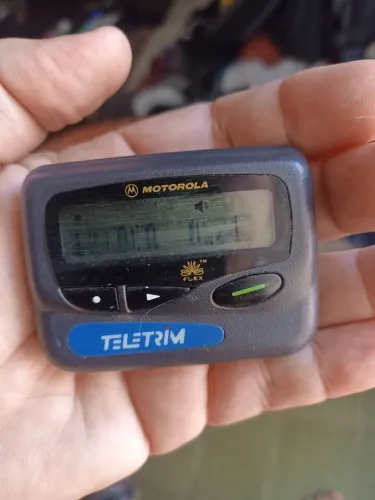 Pager Teletrim - Raridade para colecionador