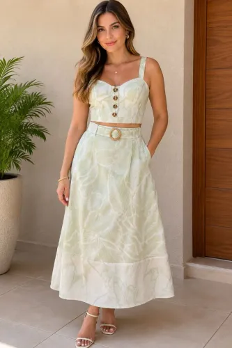Conjunto de Linho 