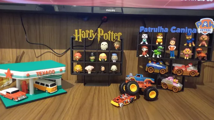 Miniaturas e expositores