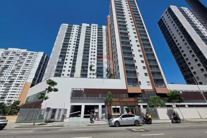 Studio novo no Porto Maravilha, no padrão da construtora, com lazer completo no Condomínio