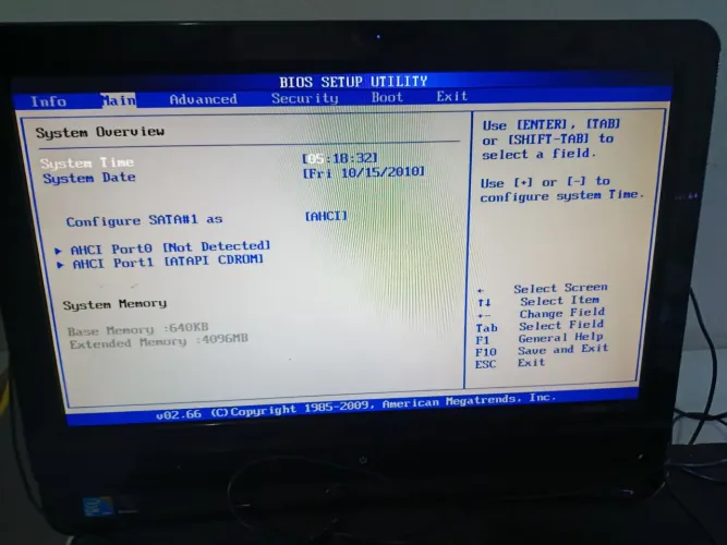 Positivo master usado core duo 4gb ram no estado