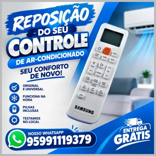 Controles de central de ar condicionado 