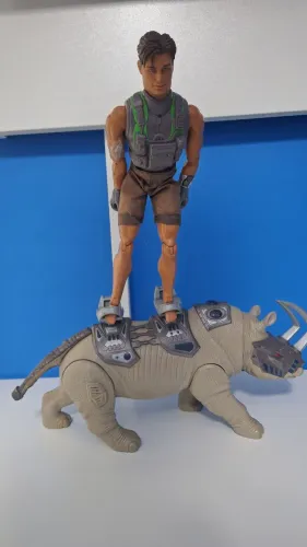 Max Steel e Rinoceronte RARO - Duopack