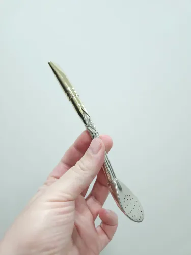 Bombillone Argentino - cincelado - 100% alpaca e bronze!