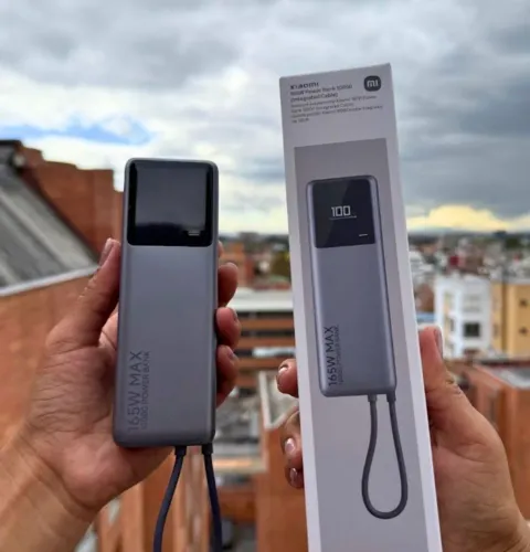Portátil Xiaomi 165W Turbo 10.000mAh Original Lacrado 