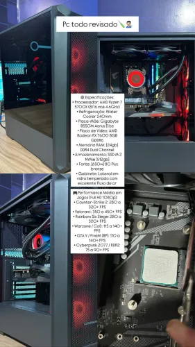 PC Gamer Alto Desempenho