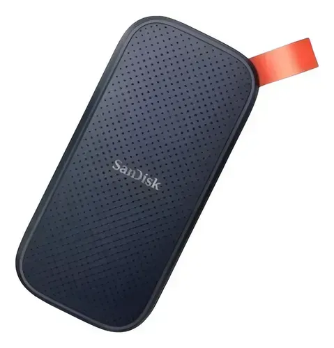 SSD Externo Sandisk 2TB Portátil - Preto (SDSSDE30-2T00-G26) / Novo Lacrado / Loja Fisica