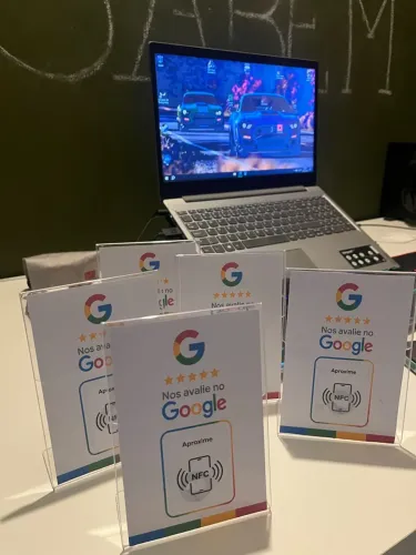 Placa nfc de avaliação Google