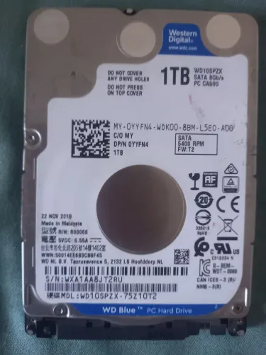 HD 1 TB pra notebook