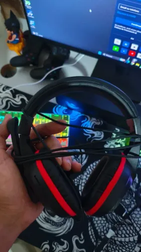 Headset Gamer Novo pra PC