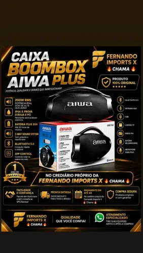 BOMBOX AIWA PLUS