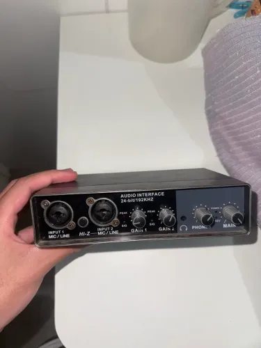 interface de áudio teyun-q22 24-bit/192khz