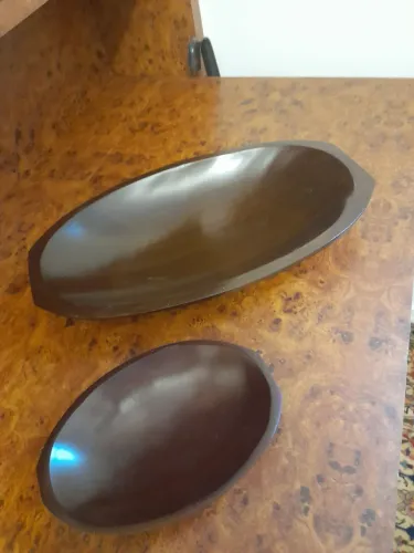 Duas gamelas recém restauradas
