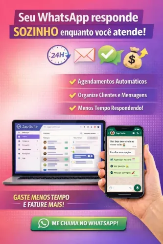 Cansado de responder WhatsApp o dia todo? Automatize!