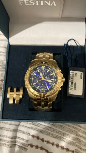 Festina chrono bike ouro