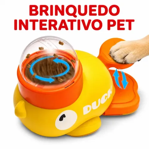 Brinquedo Pet Interativo Bola Gatos Cachorro Alimentador Anti Tédio Ração Petisco Divertid