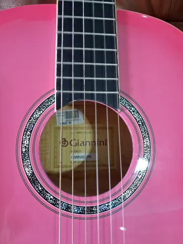 Violão Giannini Pink