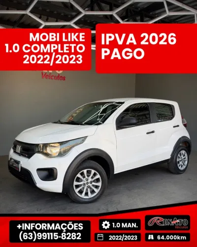 Fiat Mobi Like 1.0 Fire Flex 5P. 2023