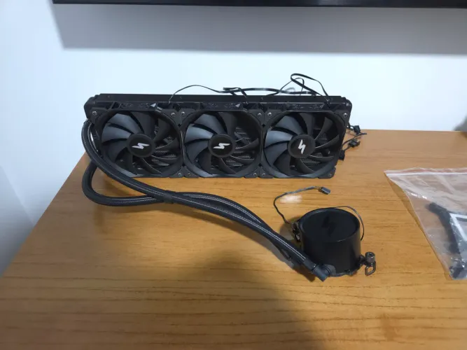 Water Cooler Superframe Dark Winter 360mm Intel/Amd Preto