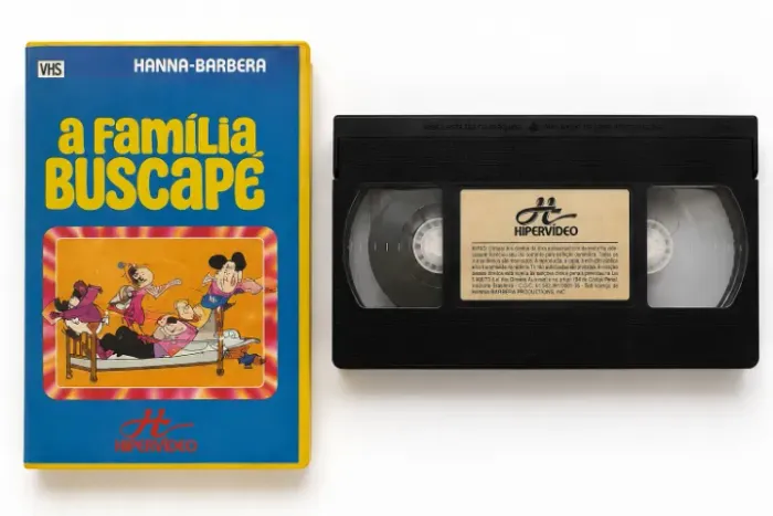 VHS Original A Família Buscapé - Hanna-Barbera - Hipervídeo 