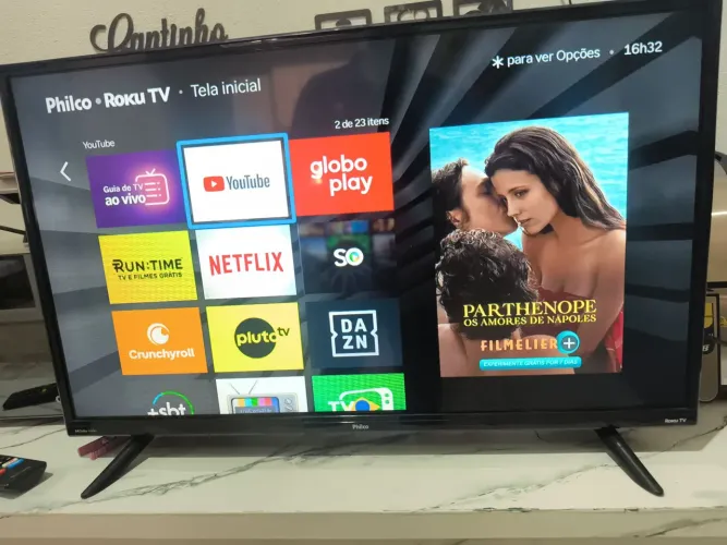 SMART TV 43 ROKU PERFEITA