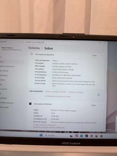 Notebook Asus