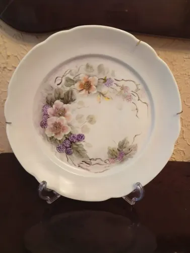 Prato decorativo "Porcelana Real" (Estou viajando)