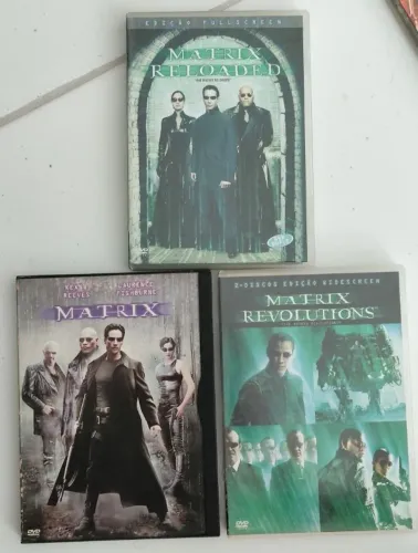 Trilogia Matrix - DVDs Originais
