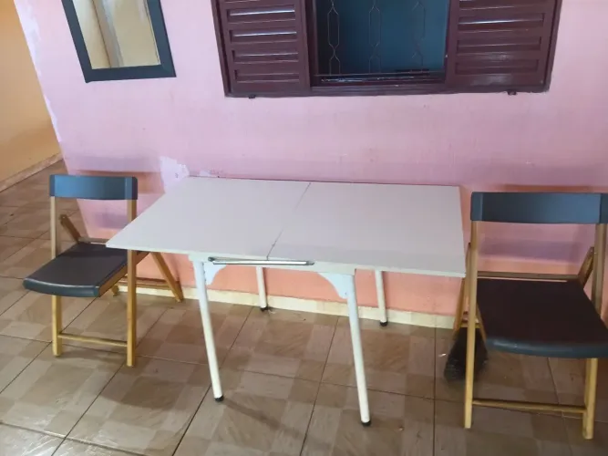 Mesa de para cozinha dobrável