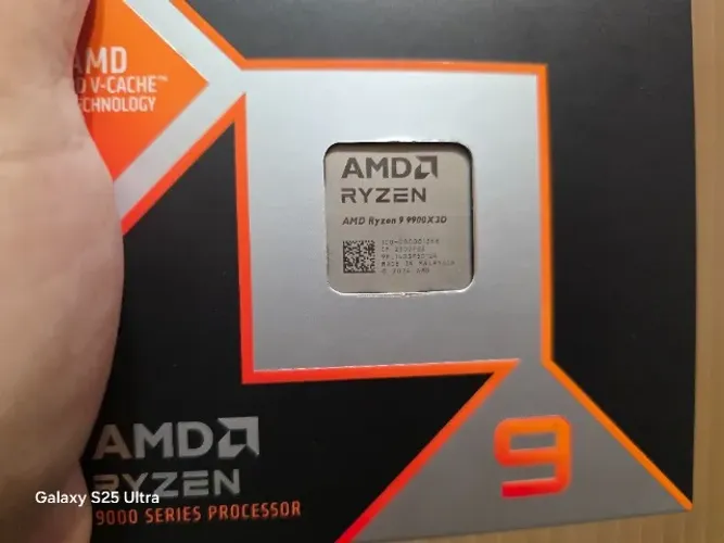 Ryzen9 9900x3d Novo na caixa com Nota fiscal
