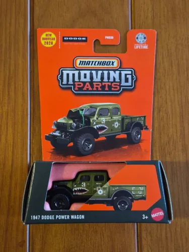 Miniatura Matchbox Moving Parts 1947 Dodge Power Wagon