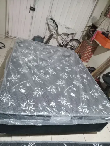 Cama box casal padrão 138x188 nova