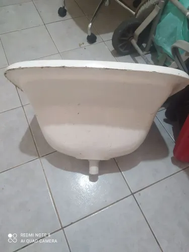 Tanque para lavar roupa em cerâmica