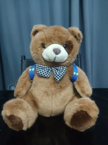 Urso de pelúcia luxo e Mickey safari 