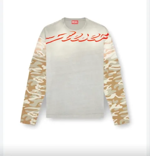 Camiseta manga longa Diesel