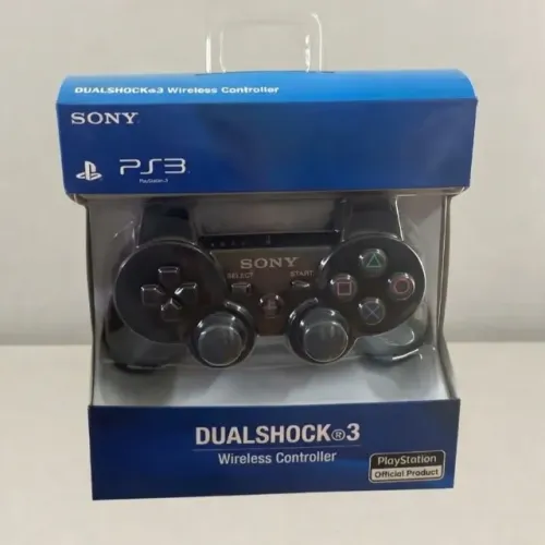 CONTROLE PS3 SEM FIO DUALSHOCK PRETO
