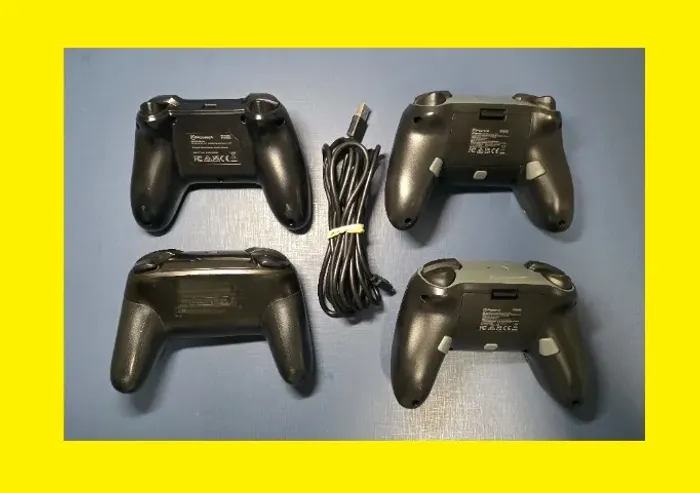 KIT c/ 04 controles PRO p/ Nintendo Switch - Em excelente estado de conservação!!!