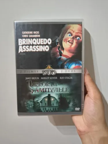 DVD Duplo Brinquedo Assassino + Terror em Amityville - 2 Discos - Original MGM