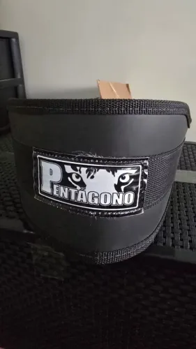 Cinto Crossfit Agachamento Musculação Proteção Lombar Preto