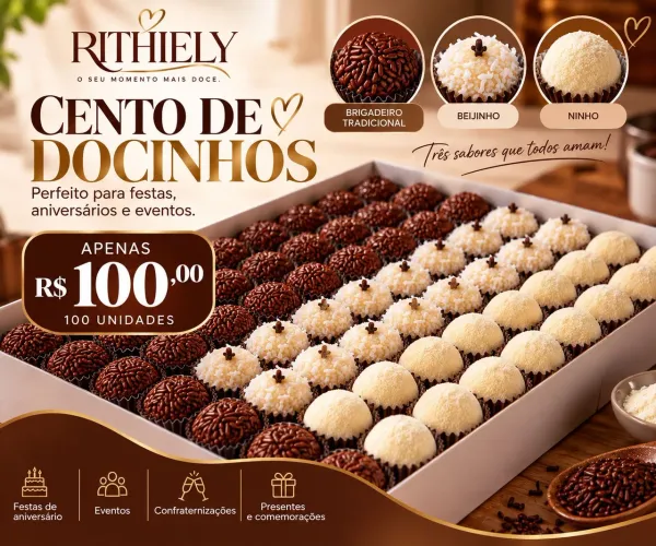 Doces para festas, Bolo para festa, Aniversário, Casamento, Eventos
