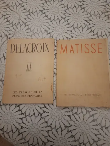livros colecionáveis da série "Les Trésors de la Peinture Française"