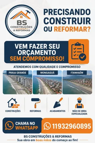 Pedreiro disponível da fundação ao acabamento