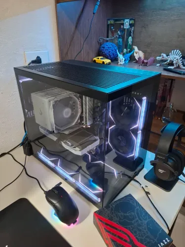 Lian Li 011 Dynamic Mini V2 Flow + 6 Fans Prism 
