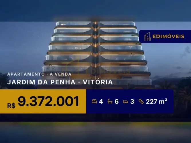 Apartamento 4 suítes em Jardim da Penha, agende sua visita exclusiva!
