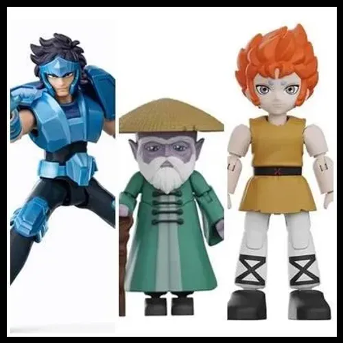 Blokees Saint Seyia - GALAXY old Dohko +Kiki+Geki de Urso