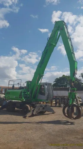 MANIPULADOR SENNEBOGEN 825M ELETRIC D 28T COM PNEUS