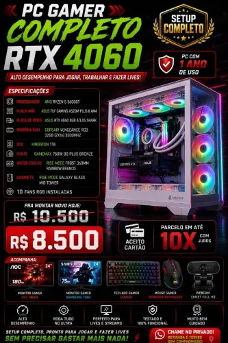 PC Gamer Completo Top