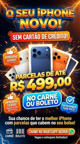 SEU iPHONE NOVO SEM COMPLICAÇÃO !!