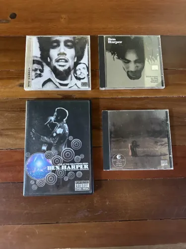 Ben Harper - Lote c/ 3 CDS + DVD